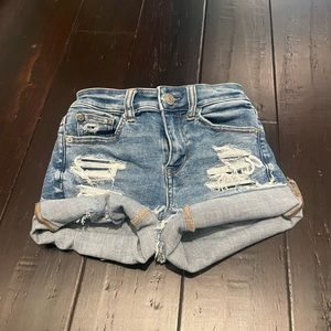 american eagle jean shorts
